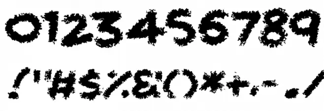 Chalkabout Font OTHER CHARS