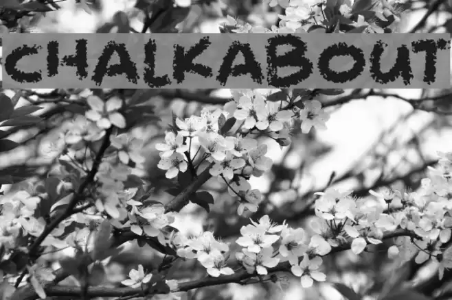 Chalkabout Font examples
