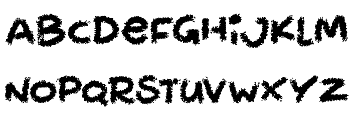 Chalkabout Font LOWERCASE