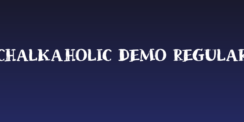 Chalkaholic DEMO Regular Social Header