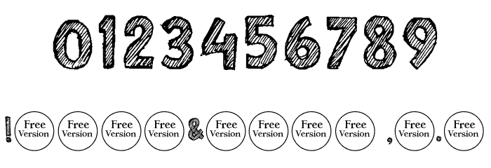 Chalkboy Regular Font OTHER CHARS
