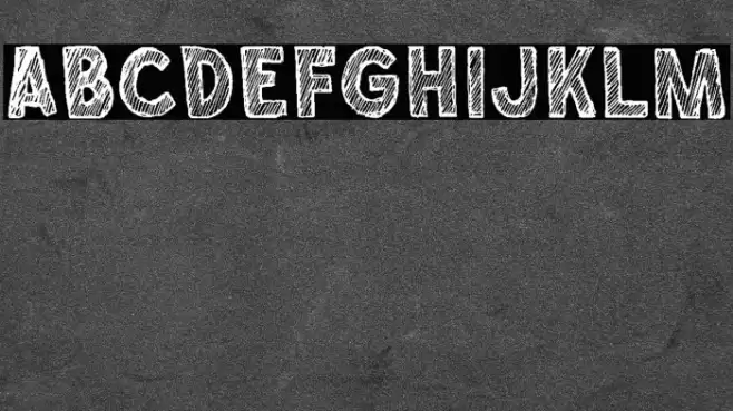 Chalkboy Regular Polices examples