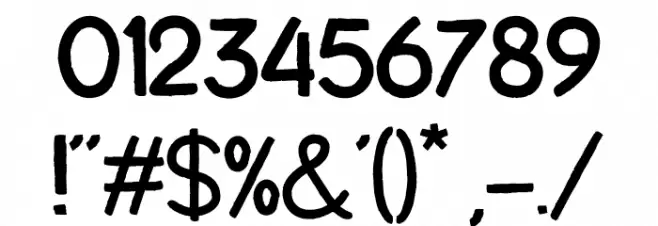 Chalkcoal Font OTHER CHARS