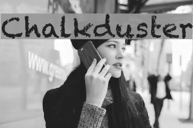 Chalkduster Polices examples