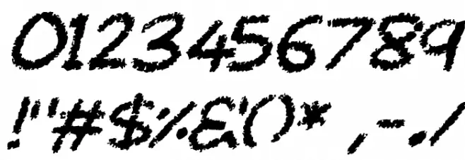 Chalktastic Italic Font OTHER CHARS