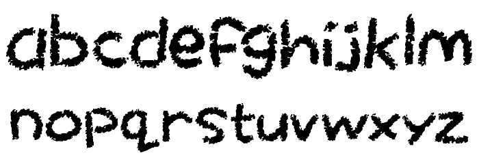 Chalktastic Font LOWERCASE