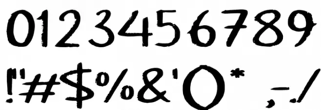 Chalkvibes Font OTHER CHARS