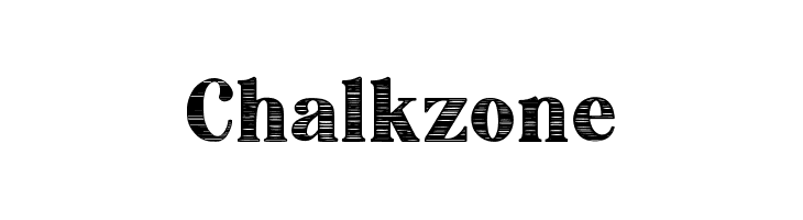 Chalkzone  免费字体下载