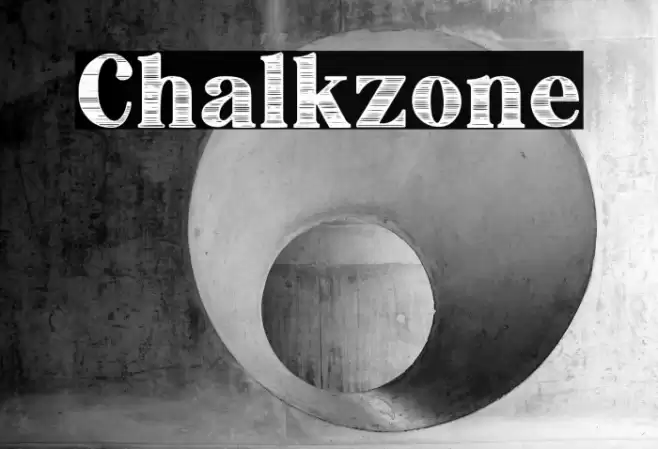 Chalkzone Font examples