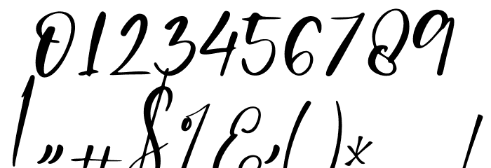 Challenge - Personal Use Font OTHER CHARS