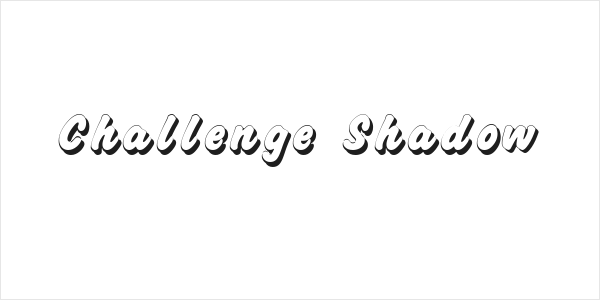 Challenge Shadow Logo
