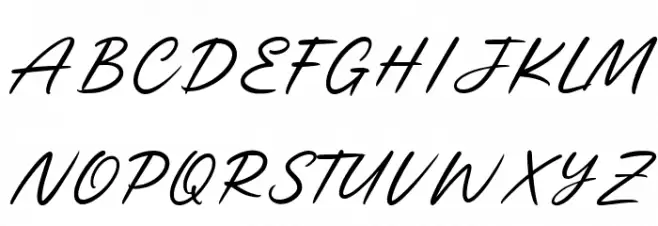 Challing Schriftart Gro&szlig;
