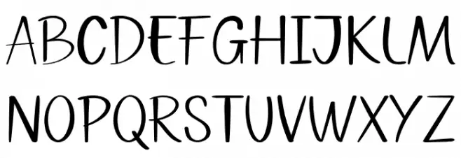 Challis Burton Polices MAJUSCULES