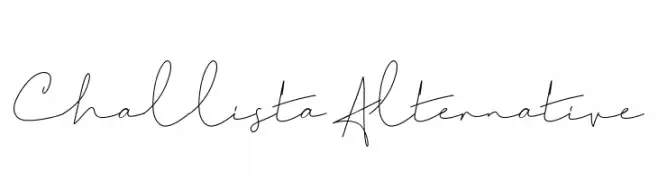 Challista Alternative  フリーフォントのダウンロード
