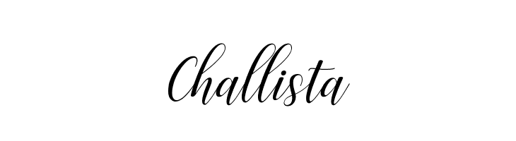 Challista  les polices de caractères gratuit tlcharger