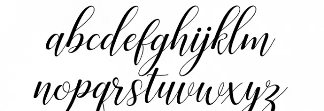 Challista خط أحرف صغيرة