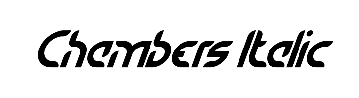 Chambers Italic  フリーフォントのダウンロード