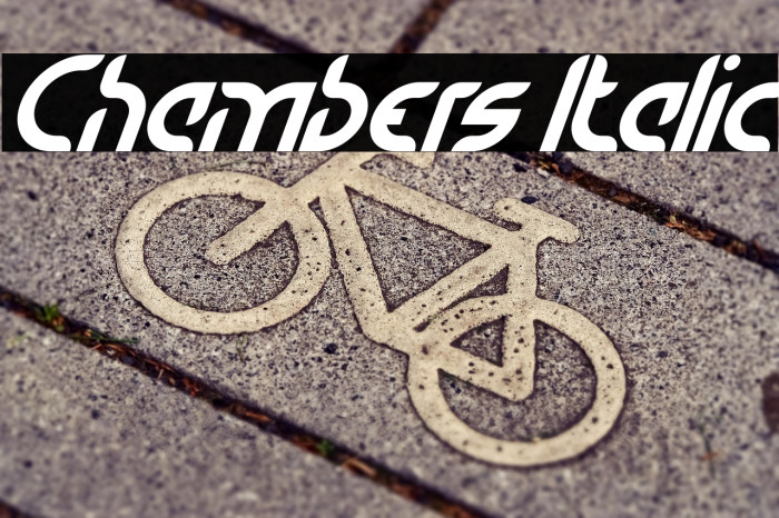 Chambers Italic Example 3