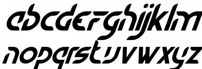Chambers Italic خط أحرف صغيرة