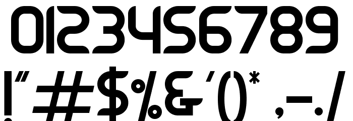 Chambers Font OTHER CHARS