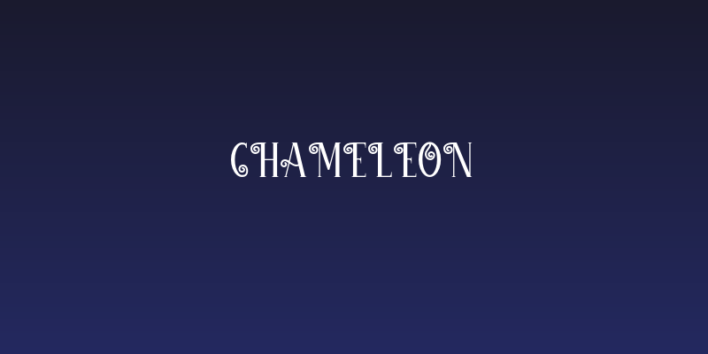 Chameleon Social Header