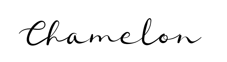 Chamelon  Frei Schriftart Herunterladen