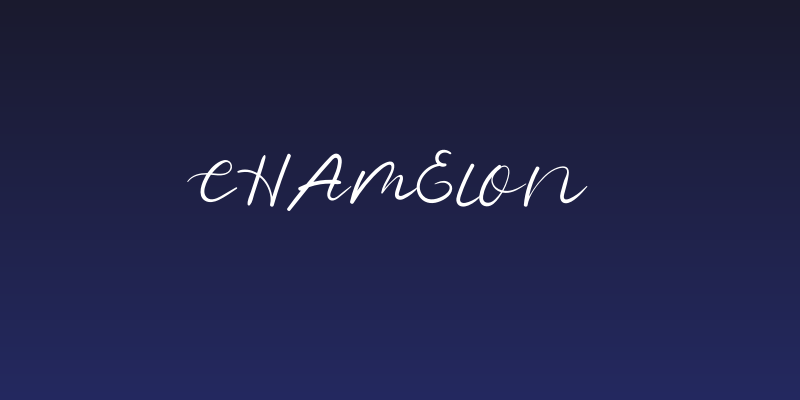 Chamelon Social Header