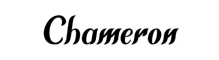 Chameron  font caratteri gratis