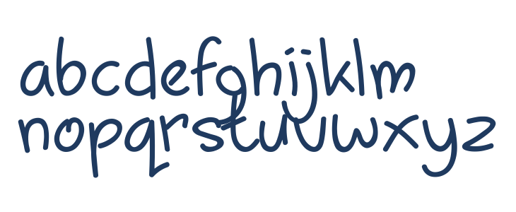 Chamilla Kids Lowercase