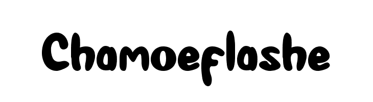 Chamoeflashe  font caratteri gratis