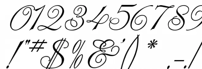 Champagne Cyrillic Font OTHER CHARS