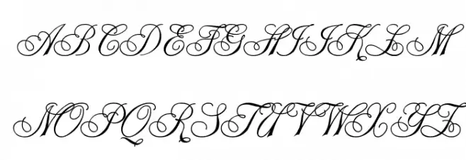 Champagne Cyrillic Font UPPERCASE