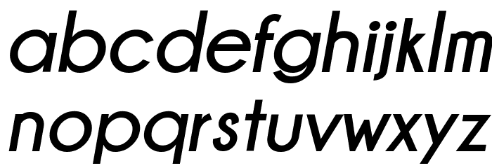 Champagne & Limousines Bold Italic Font LOWERCASE