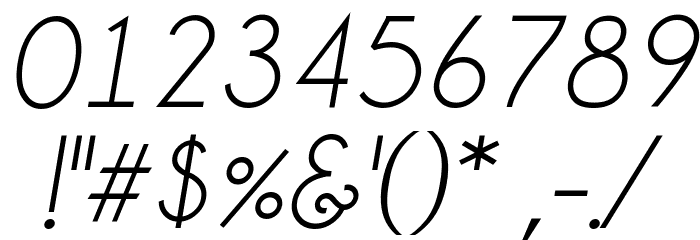 Champagne & Limousines Italic Font OTHER CHARS
