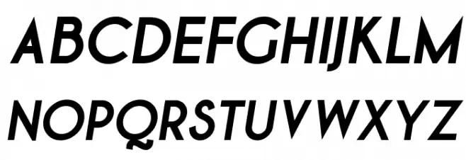 Champagne & Limousines Thick Bold Italic フォント 大文字