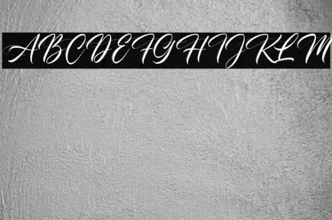 Champagne Font examples