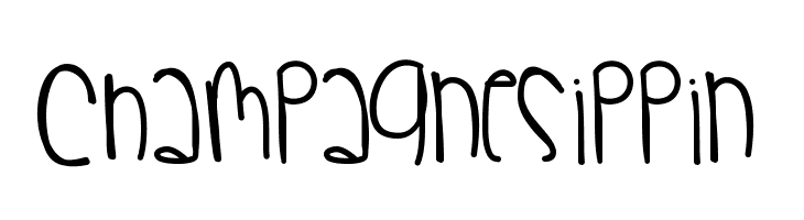 ChampagneSippin Font