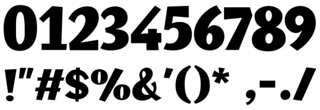 Champigna-Black Font OTHER CHARS