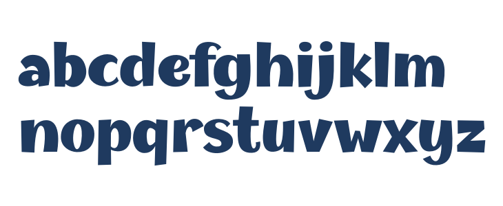 Champigna-Black Lowercase