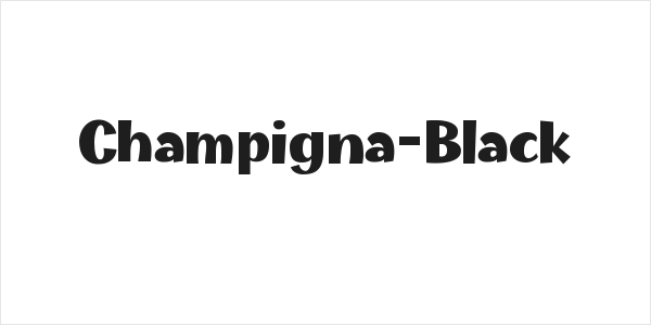 Champigna-Black Logo