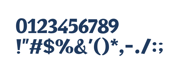 Champigna-Bold Other Characters