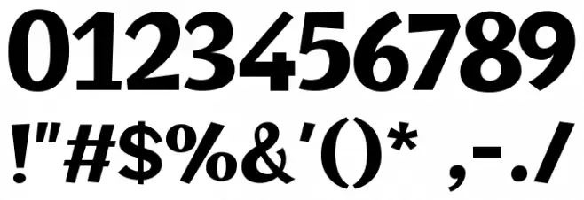 Champigna-Bold Font OTHER CHARS