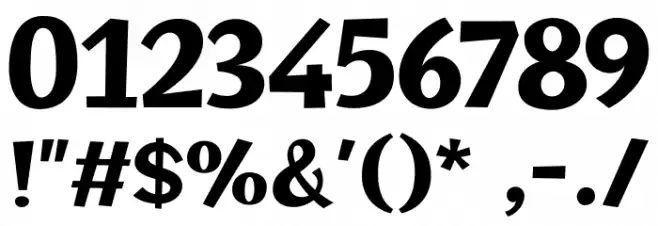 Champigna-Bold Font OTHER CHARS