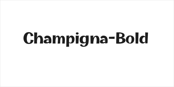 Champigna-Bold Logo
