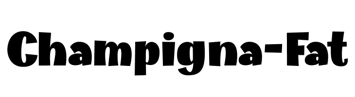 Champigna-Fat  Descarca Fonturi Gratis
