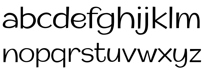 Champigna-Light Font LOWERCASE