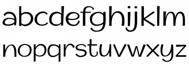 Champigna-Light Caratteri MINUSCOLO