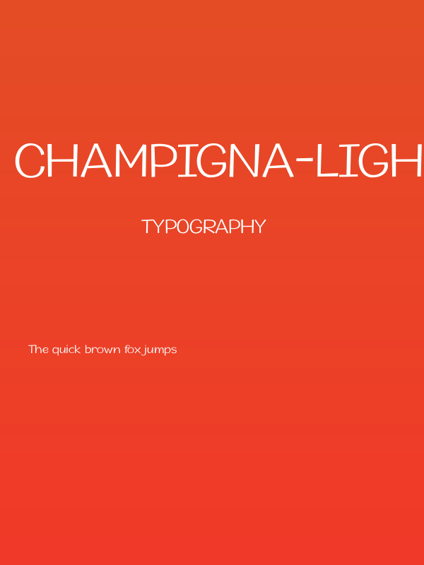 Champigna-Light Poster