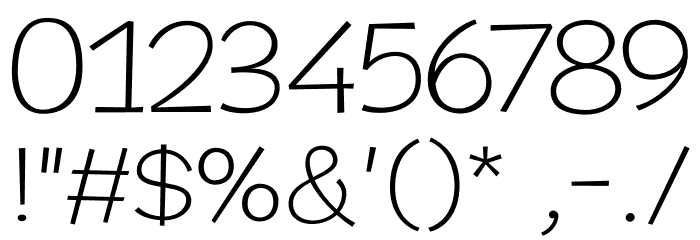 Champigna-Thin Font OTHER CHARS