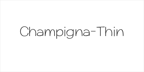 Champigna-Thin Logo